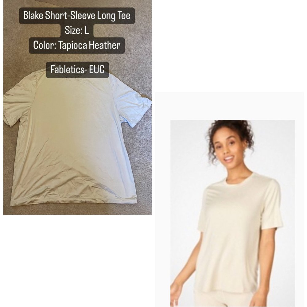 Fabletics Large Short Sleeve Tee